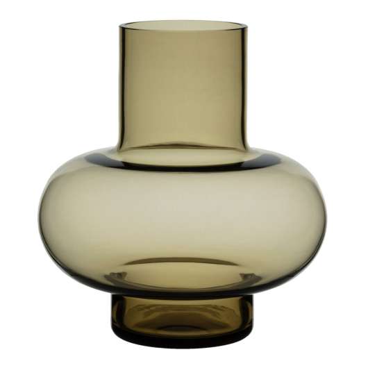 Marimekko - Marimekko Umpu Vas i glas 18,6 x 20 cm Clay