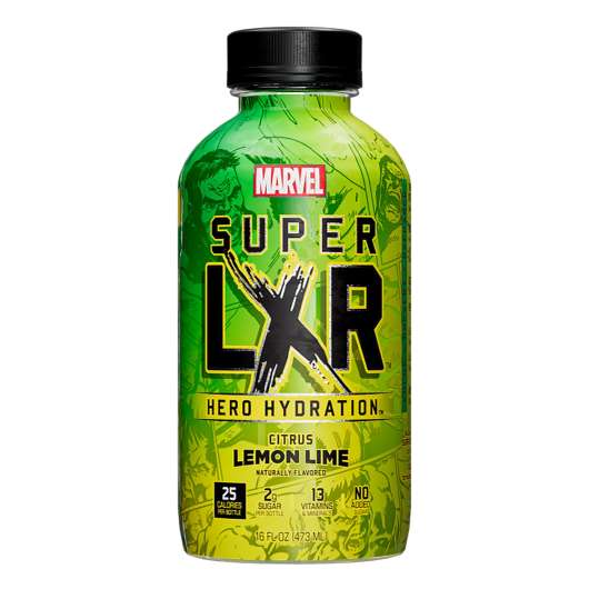 Marvel Super LXR Hero Hydration Citrus Lemon Lime - 473 ml