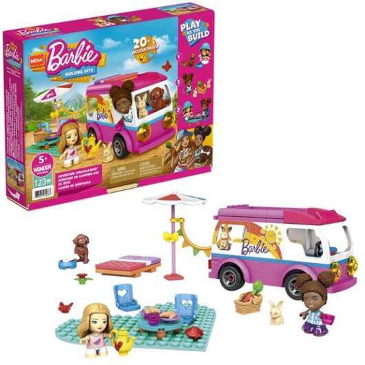 Mega Bloks, Barbie, Adventure Dreamcamper