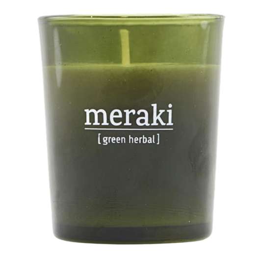 Meraki - Doftljus 6,7 cm Green Herbal