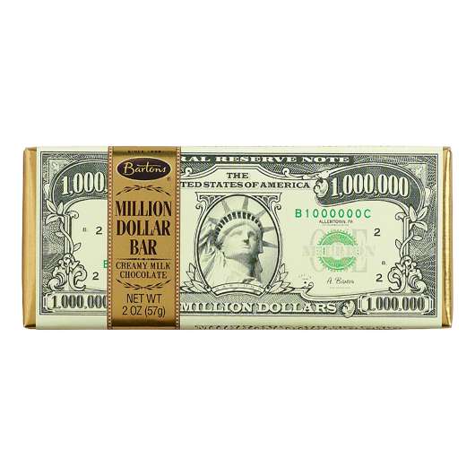 Million Dollar Bar Creamy Milk Chocolate - 57 gram