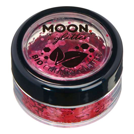 Moon Creations Bio Chunky Glitter - Rosa