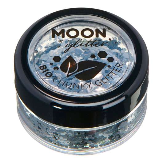 Moon Creations Bio Chunky Glitter - Silver