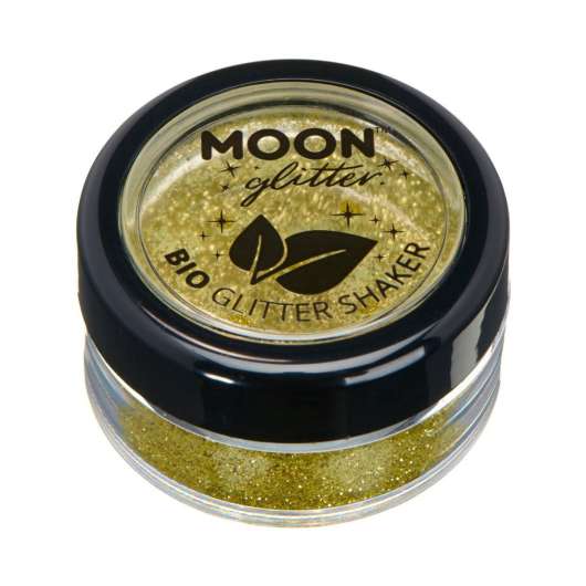 Moon glitter bio finkornigt shakers, 5g Guld