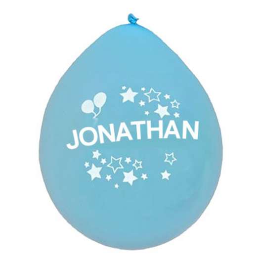 Namnballonger - Jonathan