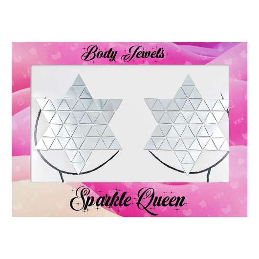 Nipple Covers Star Silver