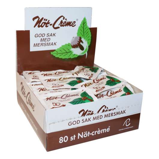 Nöt-Créme Chokladkräm - 80-pack