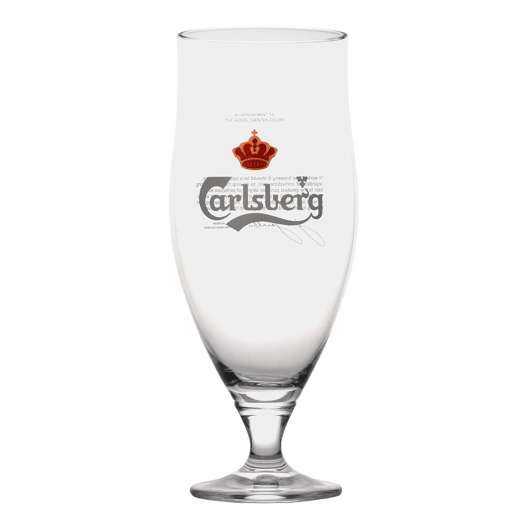 Ölglas Carlsberg Pokal 75 cl - 6-pack