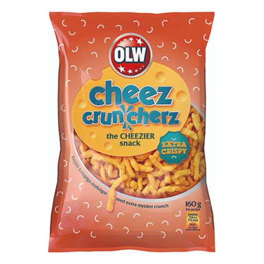 OLW Cheez Cruncherz - 160 gram