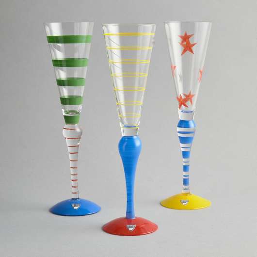 Orrefors - Clown Champagneglas