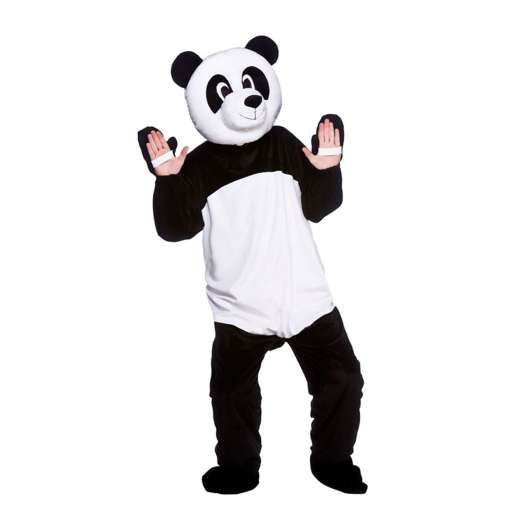 Pandamaskot Maskeraddräkt - One size