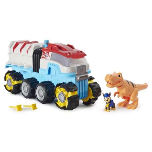 Paw Patrol, Dino Rescue Patroller med Chase och T-Rex