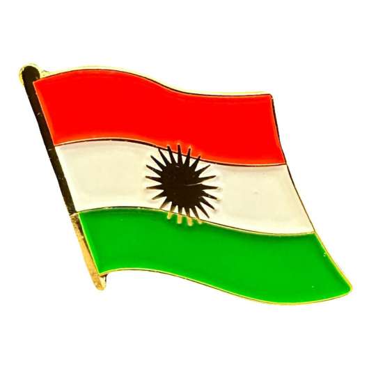 Pin Kurdiska Flaggan