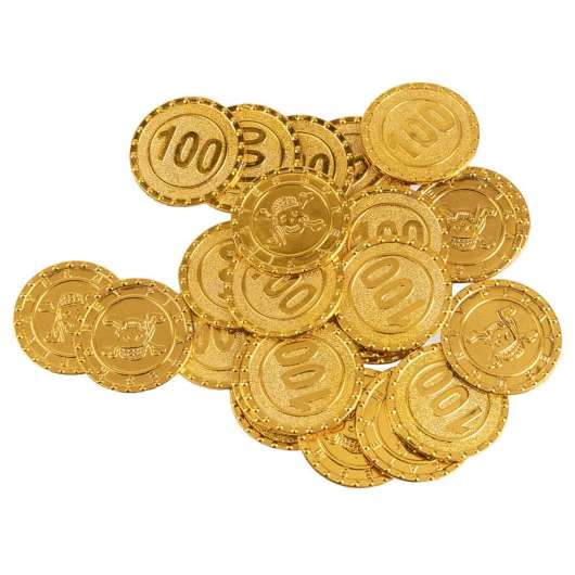 Piratpengar, guld 24 st
