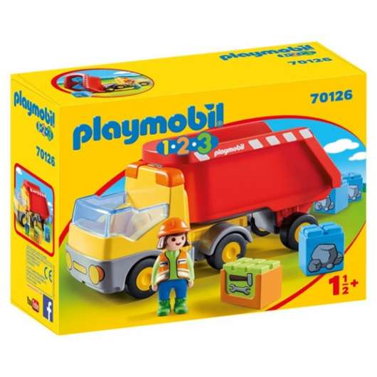 Playmobil 1.2.3 70126, Dumper