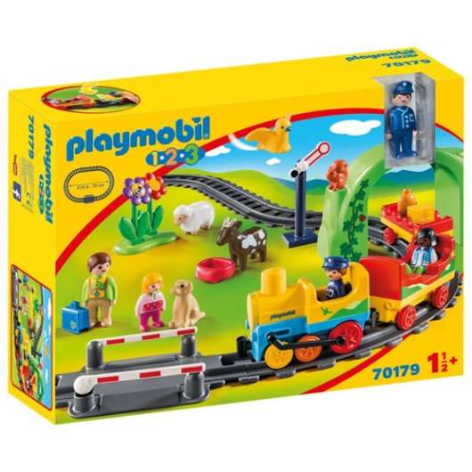 Playmobil 1.2.3 70179, Min första tågbyggsats
