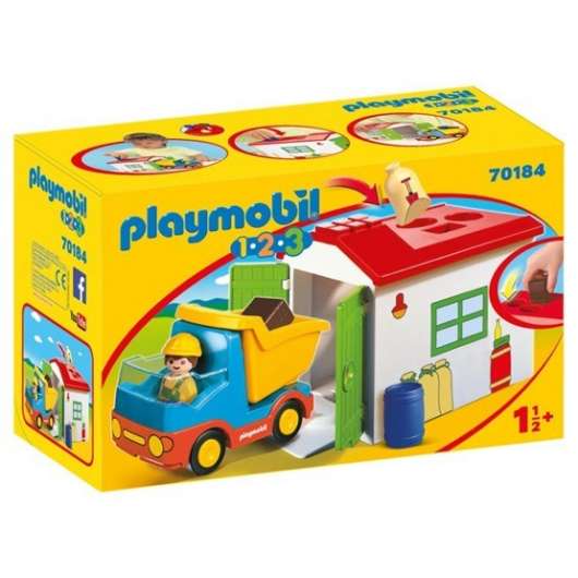 Playmobil 1.2.3 70184, Sortering på återvinningsstationen