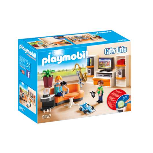 Playmobil City Life 9267, Vardagsrum