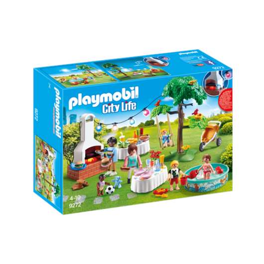 Playmobil City Life 9272, Inflyttningsfest