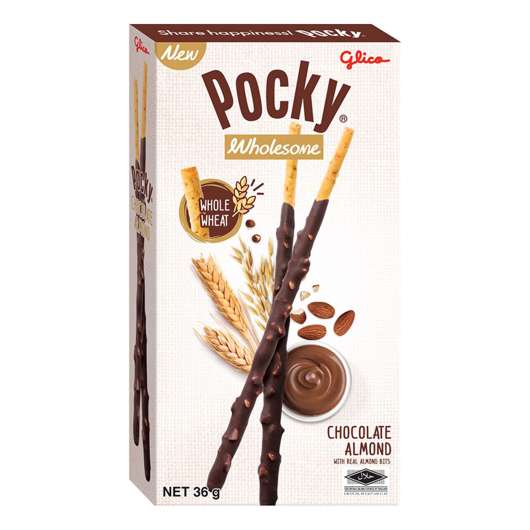 Pocky Chocolate Almond - 36 gram