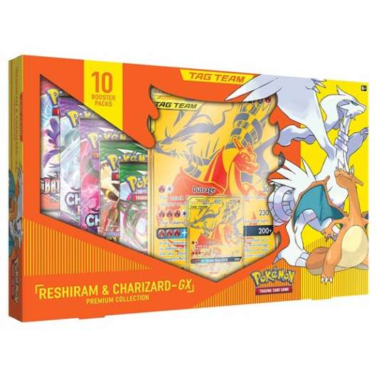 Pokemon Pokémon, Reshiram & Charizard GX Tag Team Premium Collection Box