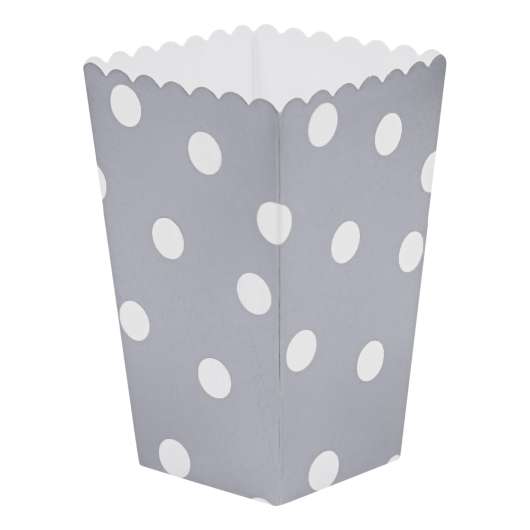 Popcornboxar Silver Prickar - 6-pack