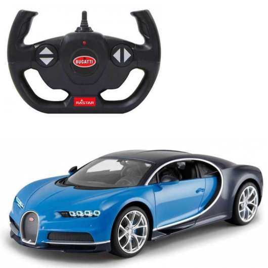 Radiostyrd Bil Bugatti Chiron Blå Jamara 2,4 Ghz 1:14