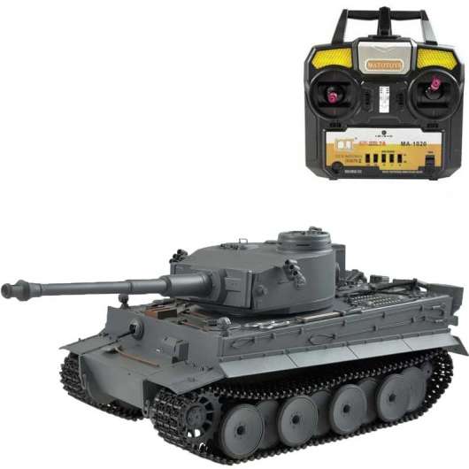 Radiostyrd Tiger I Stridsvagn Metall Soft Air Gun Amewi 1:16