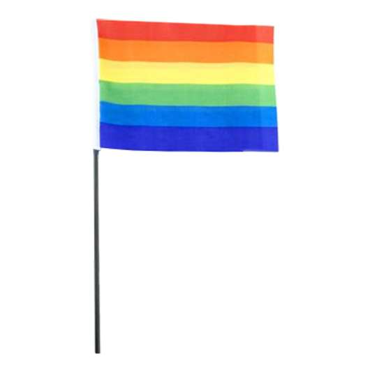 Regnbågsflaggan på Pinne - 1-pack