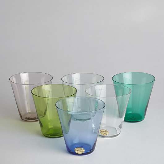 Reijmyre Glasbruk - SÅLD Glas med Originalförpackning 6 st