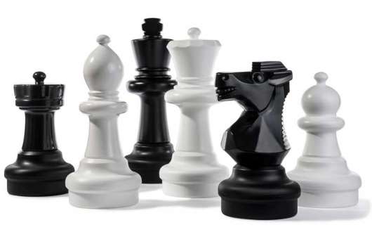 Rolly Toy Schack Stort Schackspel med klassiska schackpjäser
