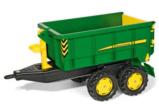Rolly Toys Container John Deere SlĆ¤pvagn