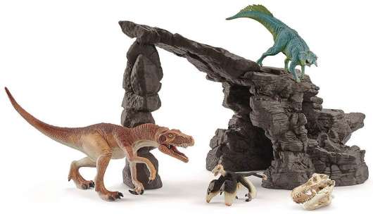Schleich Dinosaurier med grotta 41461