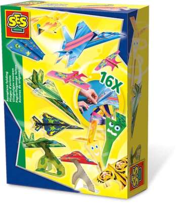 SES Flygplansorigami Origamipapper Pyssel