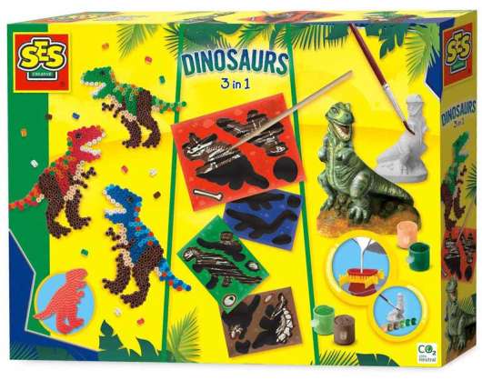 SES Pyssel Dinosaurie-Tema