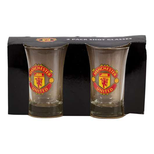 Shotglas Manchester United - 2-pack