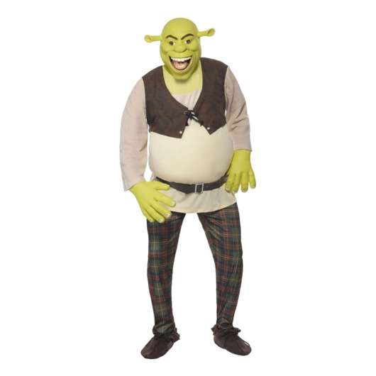 Shrek Maskeraddräkt - Medium
