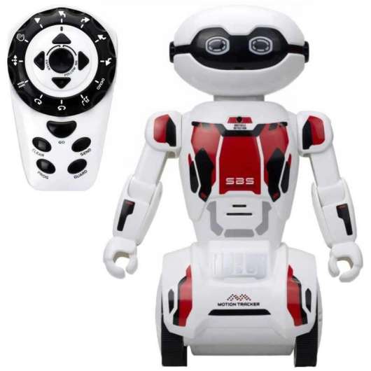 Silverlit Macrobot Leksaksrobot IR-Styrd Röd