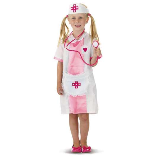 Sjuksköterska Kläder för barn 3-5 år