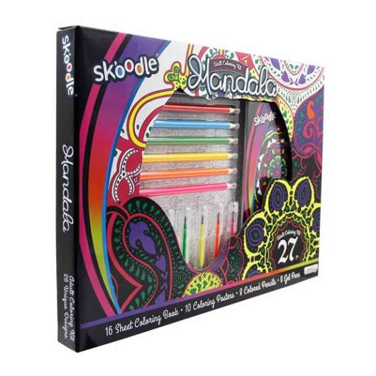 Skoodle, Advanced coloring kit, Mandala