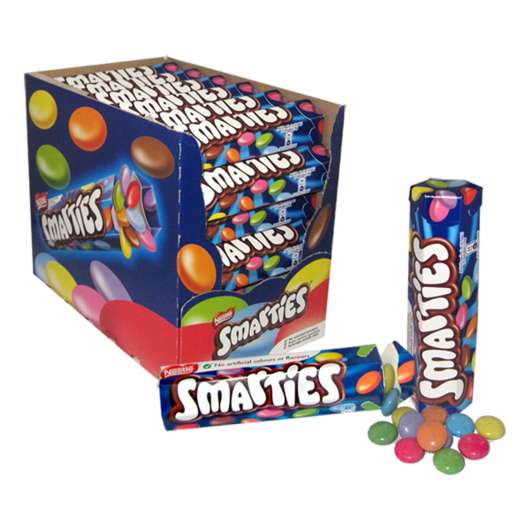 Smarties Chokladlinser - 24-pack