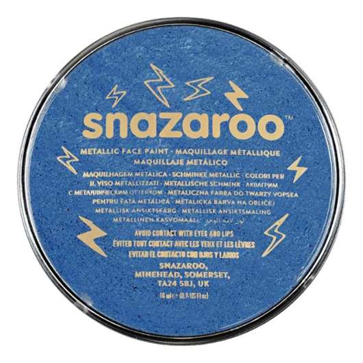 Snazaroo Ansikts- & Kroppsfärg Metallic