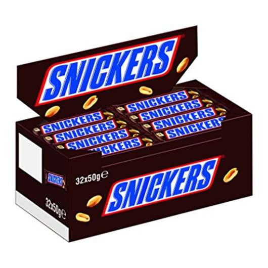 Snickers Chokladbit - 32-pack