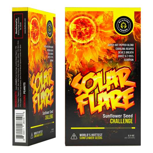 Solar Flare Sunflower Seed Challenge - 65 gram
