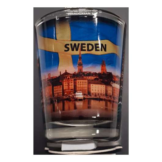 Souvenir Sweden Shotglas City