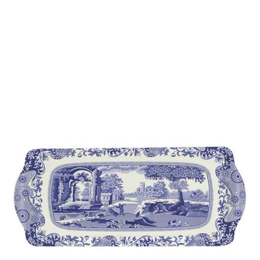 Spode - Blue Italian Smörgåsbricka 38,5x16,5 cm