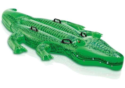 Stor Krokodil Badmadrass 203 cm Intex
