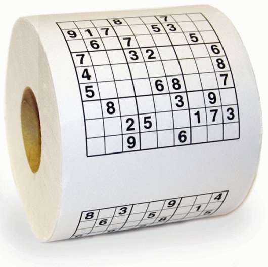 Sudoku Toalettpapper