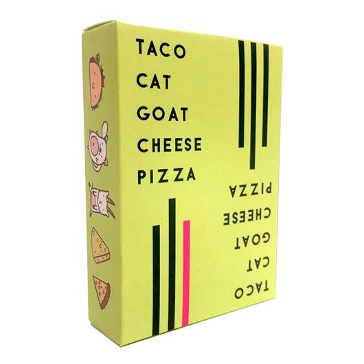 Taco Cat Goat Cheese Pizza Spel - Engelska