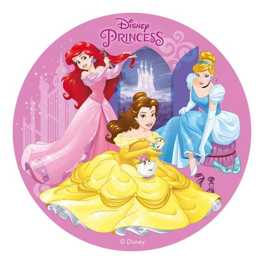 Tårtbild Disney Prinsessor